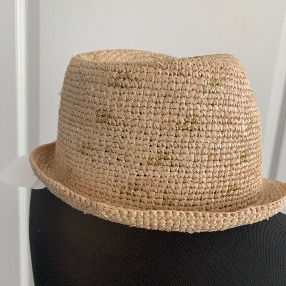 & Other Stories Shimmer Natural Gold Straw Hat 6 main image 6